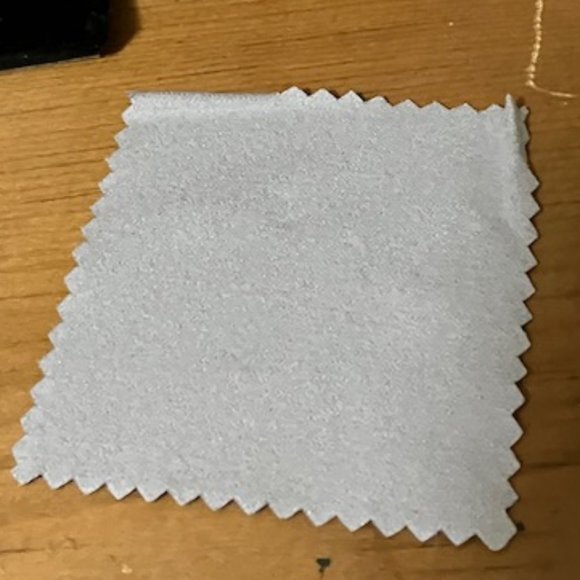 Plato H Women's Silver/Blue Swarovski Crystal Double Heart Earrings OS NIB - Picture 7 of 7